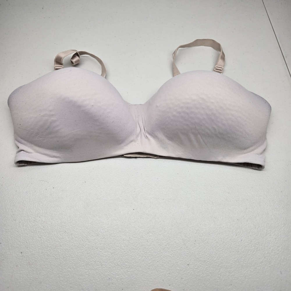 Torrid Curve Women Bra 40F Pink T Shirt Wireless Strap